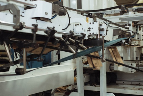 Printing, die-cutting and gluing