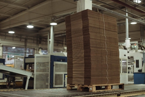 Formation of batches of finished products